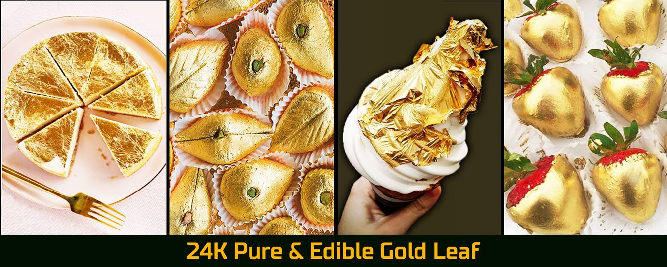 Edible Gold Leaf Uses